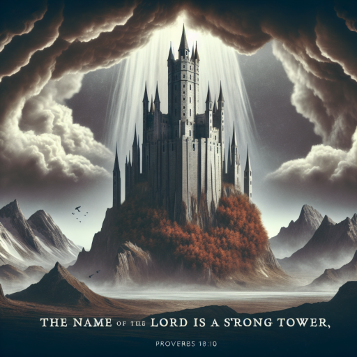 Torre Fuerte Es El Nombre Del Senor El nombre del Señor: Una torre fuerte (Proverbios 18:10)