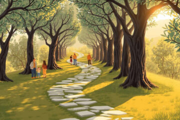 Un olivar ancestral irradia paz y armonía