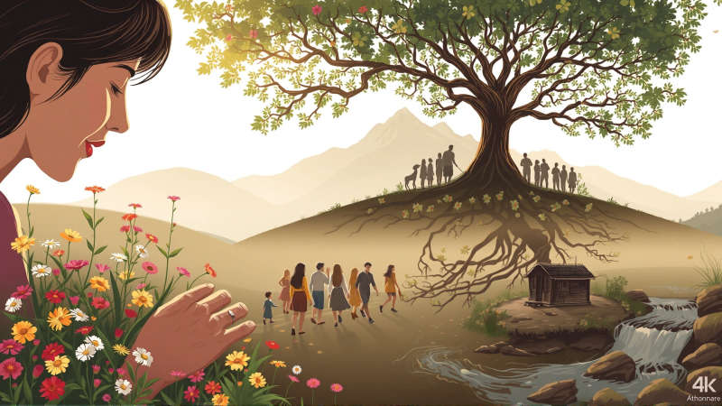 Armonía natural evoca paz y serenidad