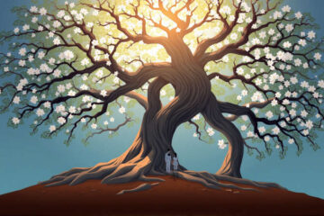 Un árbol antiguo irradia paz y conexión