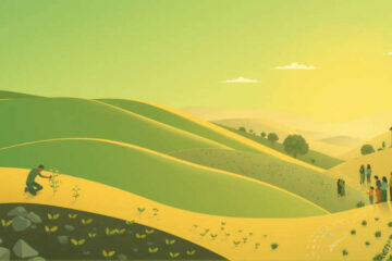 Esperanza y armonía en un paisaje sereno