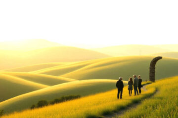 Paz y armonía en un paisaje sereno