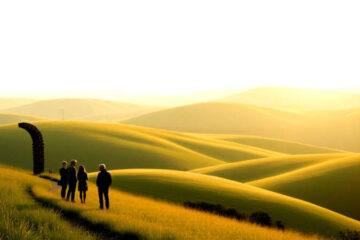 Paz y armonía en un paisaje sereno