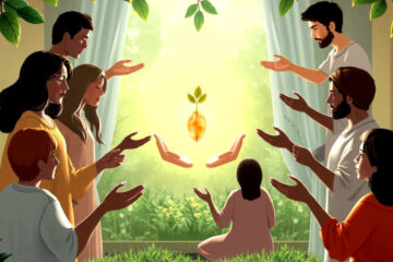 Un círculo sereno ofrece crecimiento compartido