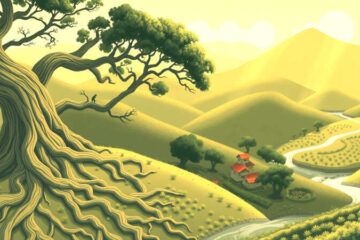 Comunidad próspera en armonía natural