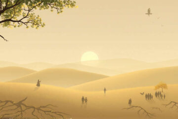 Paz serena en un paisaje unificado