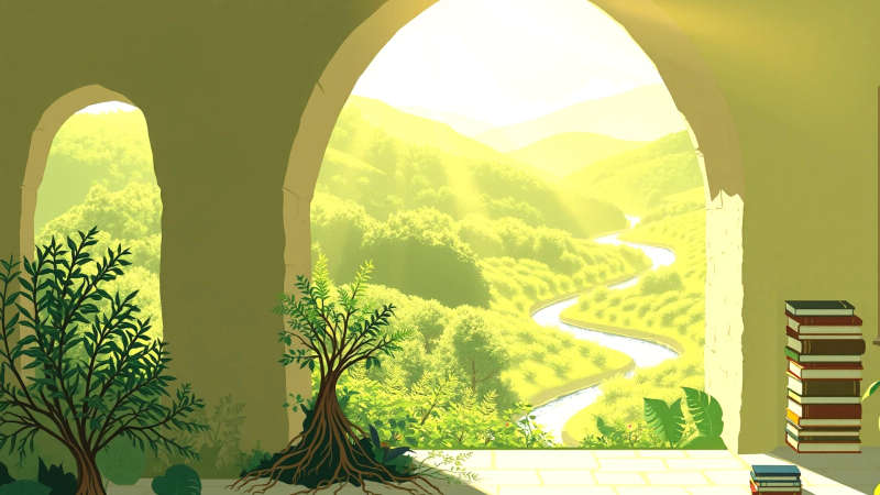 Paz y armonía en un entorno sereno