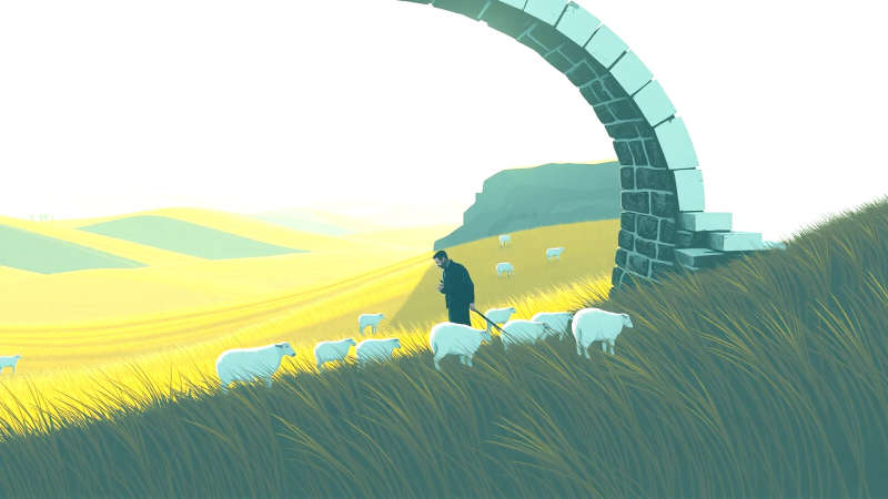 Un paisaje sereno evoca esperanza y resistencia