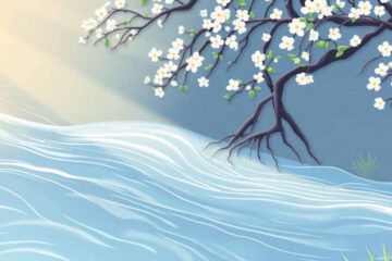 Paz serena en diseño natural y limpio