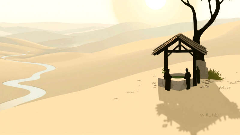 Paz y luz en un paisaje sereno