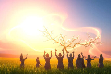 Paz serena y transformación luminosa