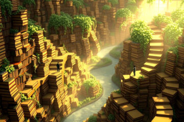 Un jardín bibliotecario evoca calma y entendimiento