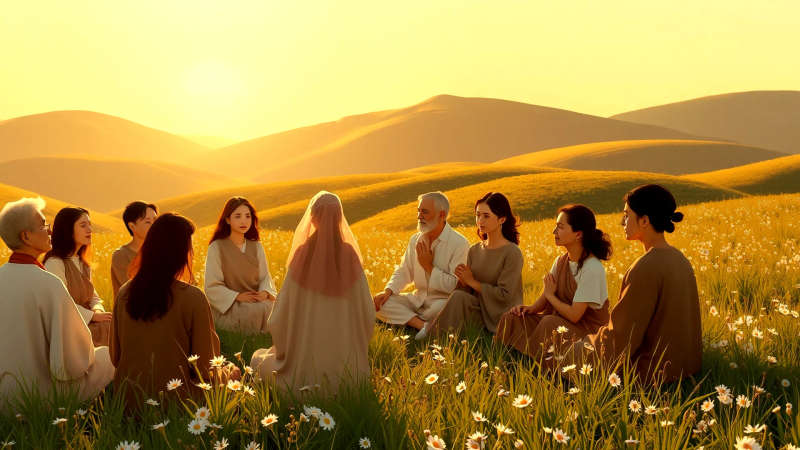 Paz y conexión en un entorno natural