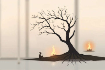 Paz y esperanza en la naturaleza simple