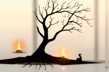 Paz y esperanza en la naturaleza simple
