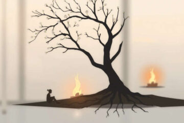 Paz y esperanza en la naturaleza simple