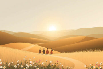 Paz serena en un paisaje armonioso