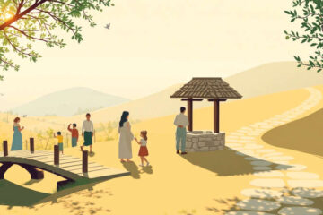 Un jardín sereno irradia paz y armonía