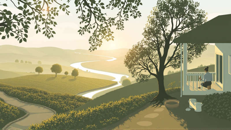 Paz y armonía en la naturaleza