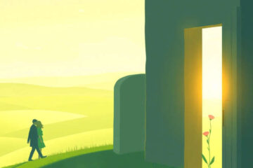 Paz serena en un paisaje luminoso