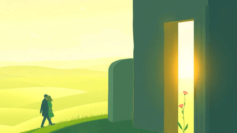 Paz serena en un paisaje luminoso