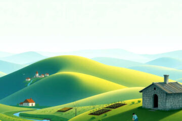 Paz y armonía en un paisaje sereno