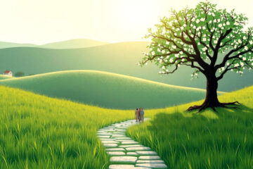 Paz serena en un paisaje armonioso