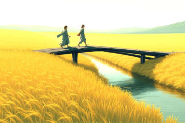 Paz y esperanza en un paisaje sereno