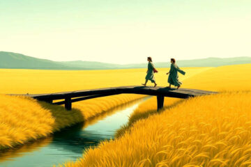 Paz y esperanza en un paisaje sereno