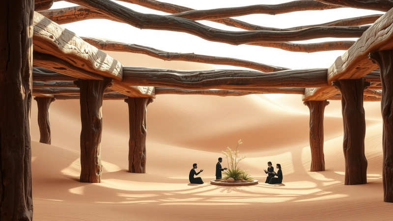 Paz y conexión en un oasis sereno