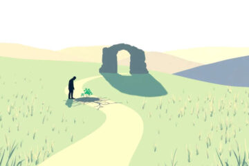 Serenidad y resistencia en un paisaje apacible