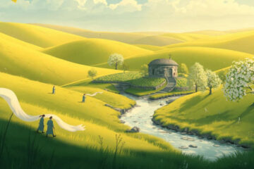 Paz y armonía en un paisaje ideal