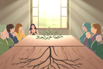 Armonía serena y comprensión florece