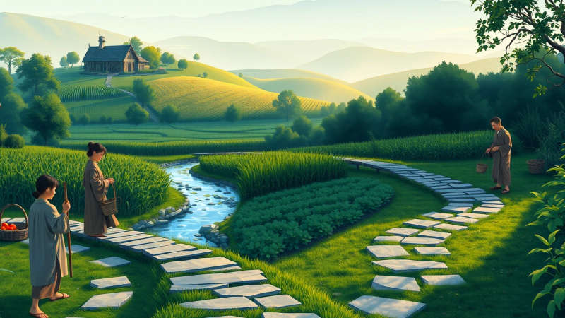 Paz y abundancia en perfecta armonía