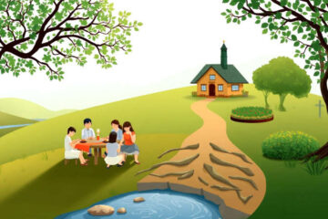 Paz y armonía en un paisaje sereno