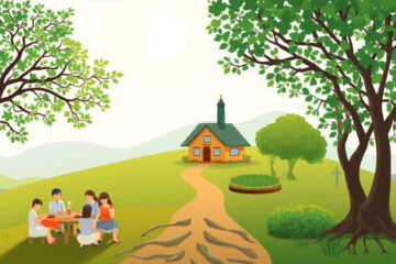 Paz y armonía en un paisaje sereno