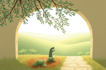 Paz serena en un paisaje natural