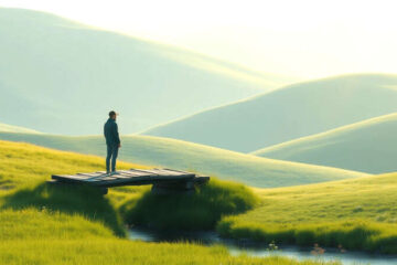 Paz y fortaleza en un paisaje sereno