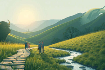 Armonía natural evoca reflexión y sabiduría