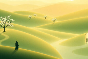 Paz serena y armonía natural