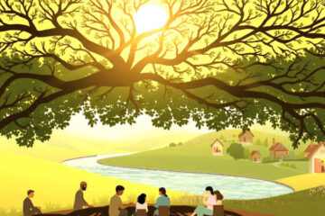 Paz y armonía en un paisaje sereno