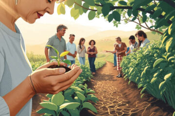 Comunidad y esperanza florecen en armonía