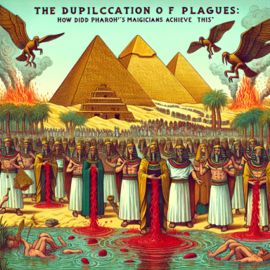 La duplicación de las plagas: ¿cómo lo lograron los magos del faraón?